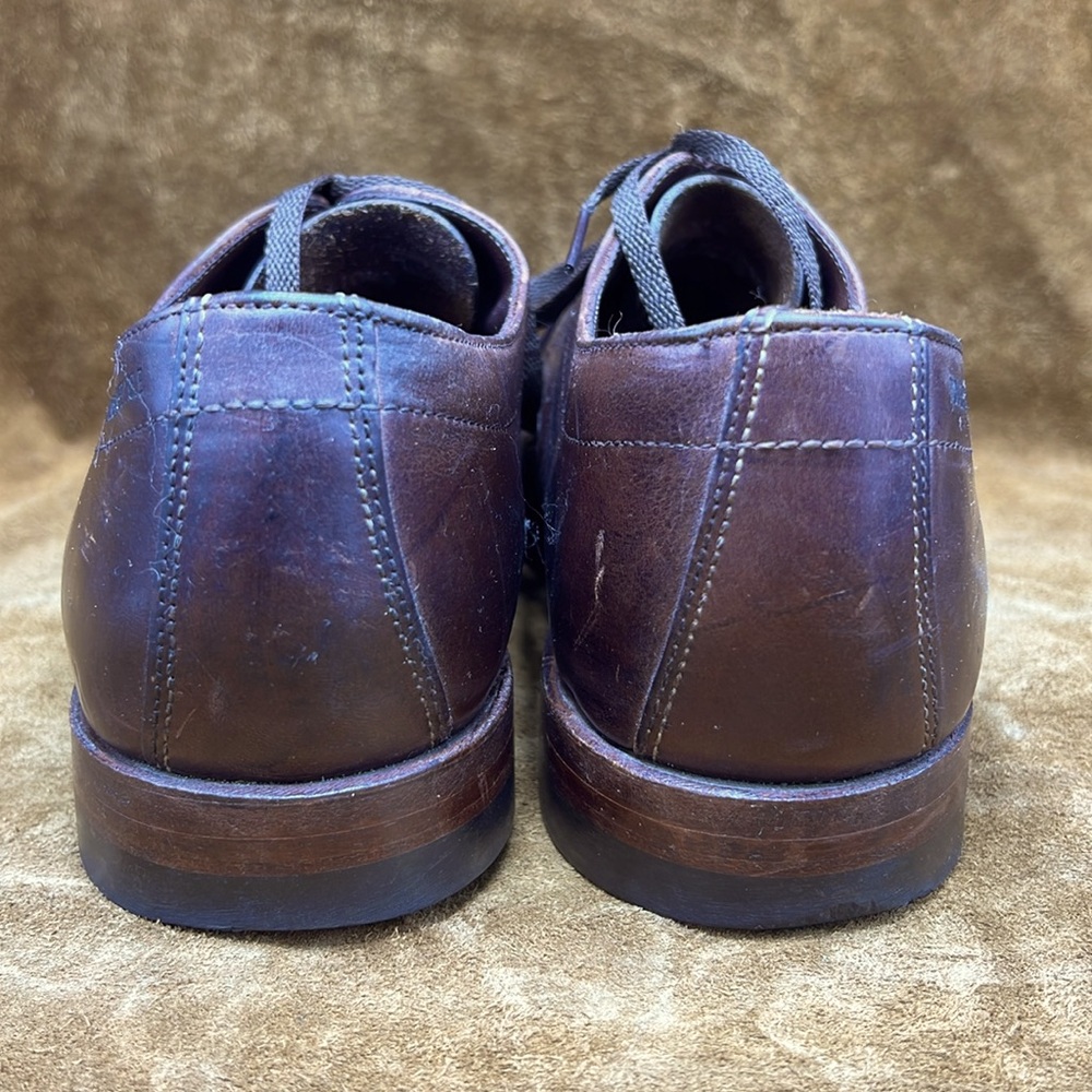 Wolverine 1000 Mile Brown Wingtip Shoes - Picture 3 of 8